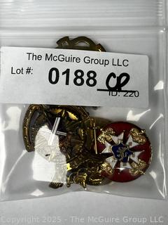  Religious and Military Pendants and Saint Via Crucis Medal