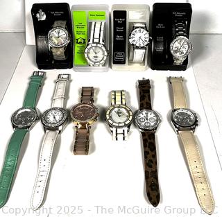 Group of Fashion Watches, Some New in Case, Untested