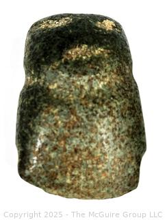 Mezcala Diorite Stone Axe God Figure. 3" long.