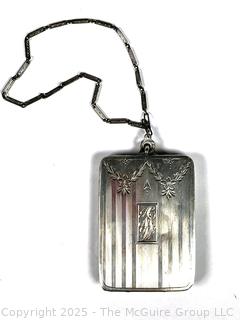 Sterling Silver Vanity Case Purse