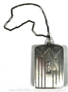 Sterling Silver Vanity Case Purse