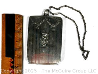 Sterling Silver Vanity Case Purse