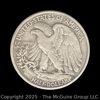 1944 (P) US Walking Liberty Half Dollar Silver Coin