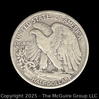 1944 (P) US Walking Liberty Half Dollar Silver Coin