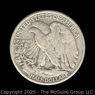 1944 (P) US Walking Liberty Half Dollar Silver Coin