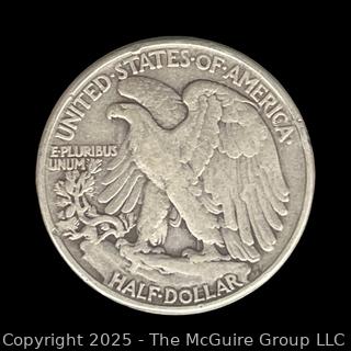 1944 (P) US Walking Liberty Half Dollar Silver Coin