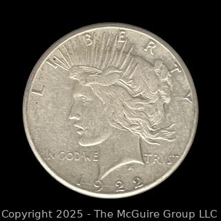1922 (S) US Liberty Head One Dollar Silver Coin