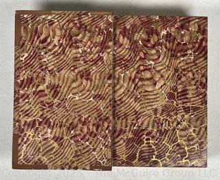 1864 Leather Bound with Marble Boards Book The Complete Works of George Eliot, Life and Letters