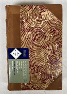 1864 Leather Bound with Marble Boards Book The Complete Works of George Eliot, Life and Letters