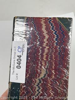 1826 Leather Bound with Marble Boards Book Oxberry's Dramatic Biography