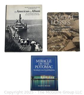 Three (3) Books Including Miracle on the Potomac
