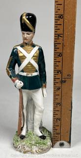 Luigi Fabris Porcelain Soldier Figurine Signed