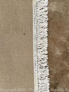 Beige Persian Overdyed Wool Rug With Allover Pattern