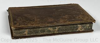 1826 Leather Bound with Gilt Decoration Book Vida y Hechos del Picaro Guzman de Alfarache