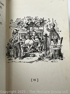 1959 Edition of Mother Goose Children's Book