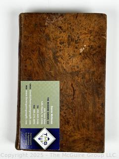 1800's Leather Bound Book The Publications of the American Tract Society 