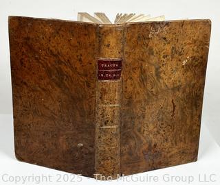 1800's Leather Bound Book The Publications of the American Tract Society 