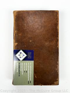 1842 Leather Bound Book Select Orations of Cicero 
