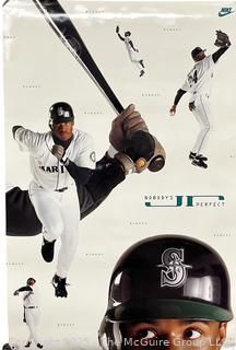 1994 Ken Griffey Jr Nike Nobody’s Perfect poster. 23" x 35"