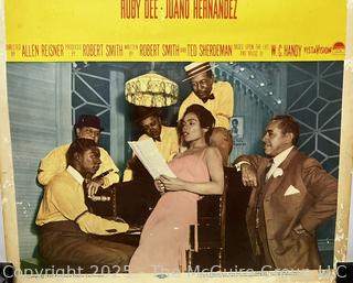 St. Louis Blues Movie Poster 1958.  14" x 36"
