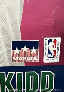 Grant Hill Jason Kidd 1995 NBA Rookies of the Year Commemorative Poster 1995