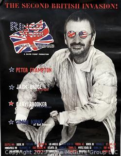 1997 Ringo Starr and his All-Starr Band Concert Poster.  18" x 24"