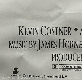 1989 Field of Dreams With Kevin Costner Movie Poster. 27" x 41"