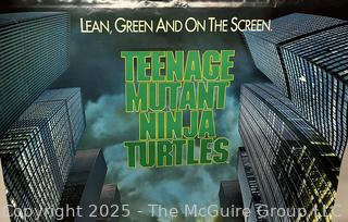 1990 Teenage Mutant Ninja Turtles - Hey Dude Movie Poster.  22" x 32"