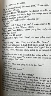 Three (3) Books by Ernest Hemingway 