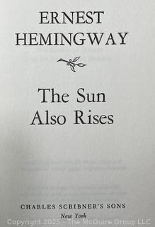 Three (3) Books by Ernest Hemingway 