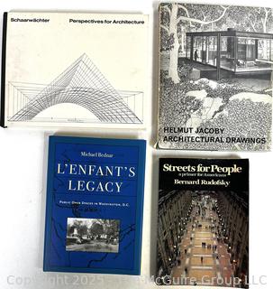 Four (4) Books on Archetecture