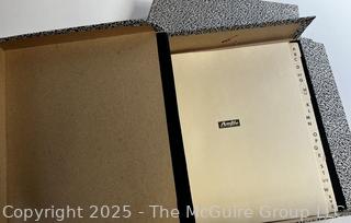 Two (2) Cardboard Storage Boxes