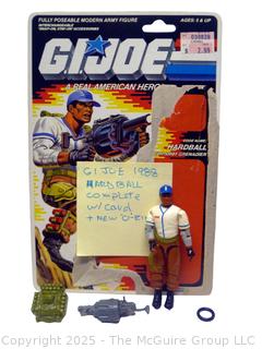 1988 GI Joe Action Figure Hardball Complete with Full Card (NM) Toy