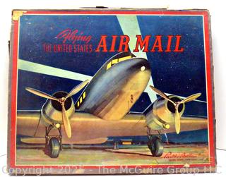1929 Flying the United States Air Mail Board Game by Parker Bros. Toy