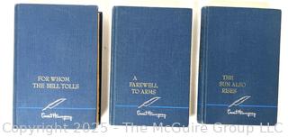 Three (3) Books by Ernest Hemingway 