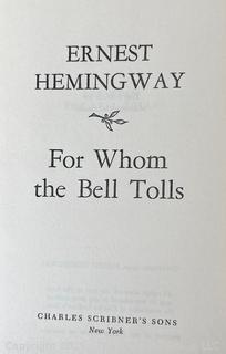 Three (3) Books by Ernest Hemingway 