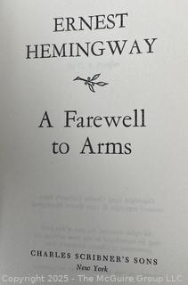 Three (3) Books by Ernest Hemingway 