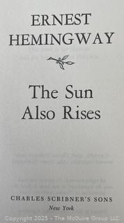 Three (3) Books by Ernest Hemingway 