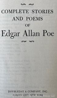Six (6) Books Including Gramps, Edgar Allen Poe and Ralph Waldo Emerson. 