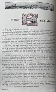 Sales Pamphlet of The Eddy Plow Co., Greenwich NY