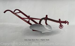 Sales Pamphlet of The Eddy Plow Co., Greenwich NY