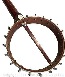 1890's Cluett 4 String Openback Banjo