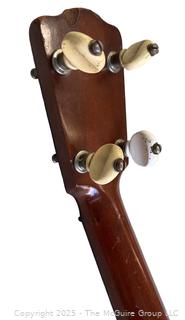 1890's Cluett 4 String Openback Banjo