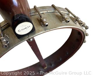 1890's Cluett 4 String Openback Banjo