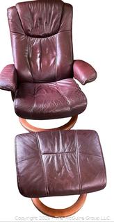 Chaise Lounge Chair and Ottoman by Palliser<br>

<br><br>

Removal: Sat (Nov 8) & Sun (Nov 9) 11-3pm, 56 Scotch Hill Rd., Cambridge NY 12816 
