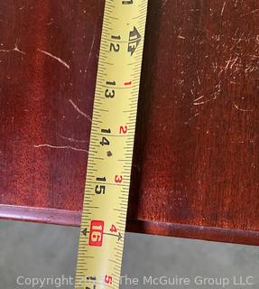 Pedestal Base Drop-Leaf Telephone Table<br>

<br><br>

Removal: Sat (Nov 8) & Sun (Nov 9) 11-3pm, 56 Scotch Hill Rd., Cambridge NY 12816 