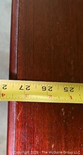 Pedestal Base Drop-Leaf Telephone Table<br>

<br><br>

Removal: Sat (Nov 8) & Sun (Nov 9) 11-3pm, 56 Scotch Hill Rd., Cambridge NY 12816 