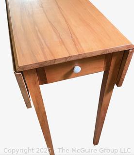 Chestnut Drop Leaf Occasional Table<br>

<br><br>

Removal: Sat (Nov 8) & Sun (Nov 9) 11-3pm, 56 Scotch Hill Rd., Cambridge NY 12816 
