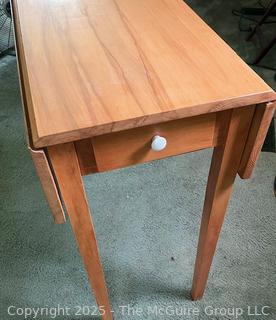 Chestnut Drop Leaf Occasional Table<br>

<br><br>

Removal: Sat (Nov 8) & Sun (Nov 9) 11-3pm, 56 Scotch Hill Rd., Cambridge NY 12816 