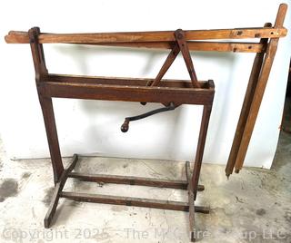 Hand-Cranked Vertical Agitator Possibly For Wash Tub<br>

<br><br>

Removal Options:<br><br> Sat (Nov 8) & Sun (Nov 9) 11-3pm, 56 Scotch Hill Rd., Cambridge NY 12816<br><br>

